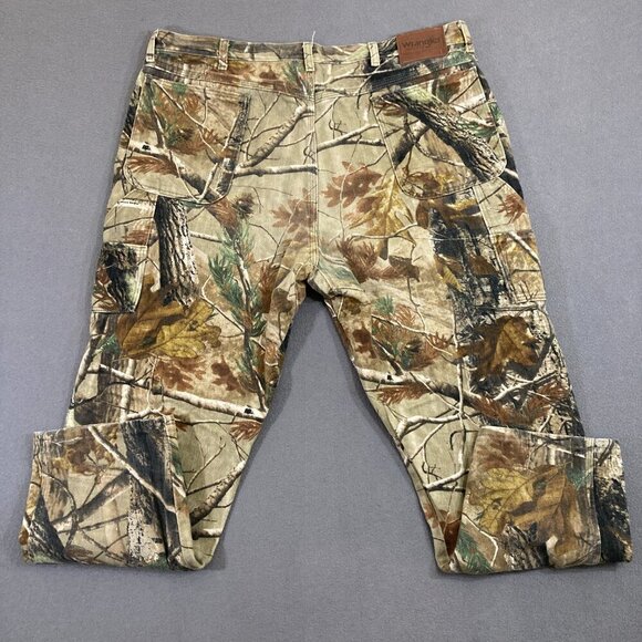 Wrangler Pro Gear Camo Pants Men's Size 42x30 Hunter Real Tree PG040AP - Picture 2 of 10